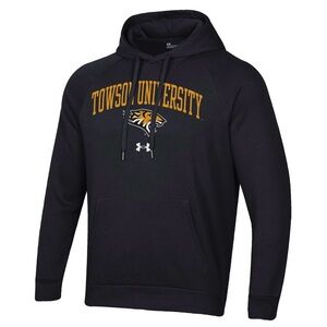 Under Armour Black & Gold Towson University Tigers Pullover Hoodie Towson State